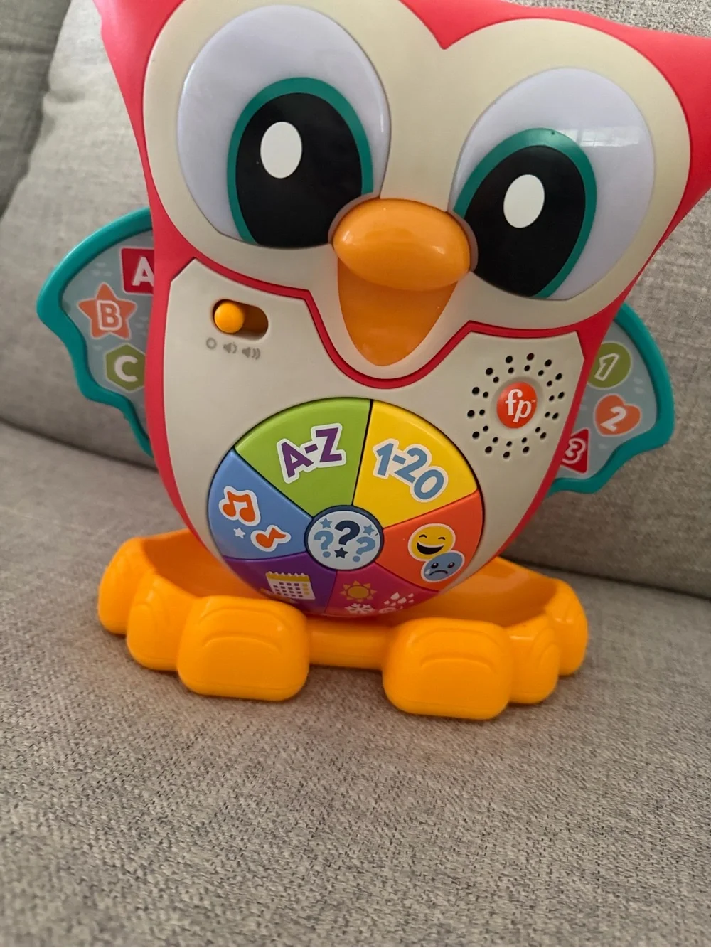 Fisher-Price Interactive Owl Learning Toy Linkables Works